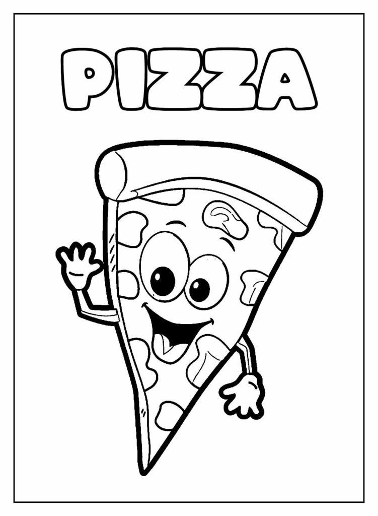 desenhos de pizza para colorir 28