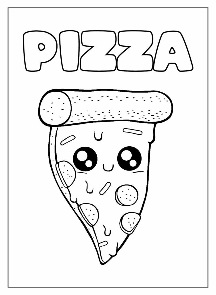 desenhos de pizza para colorir 29