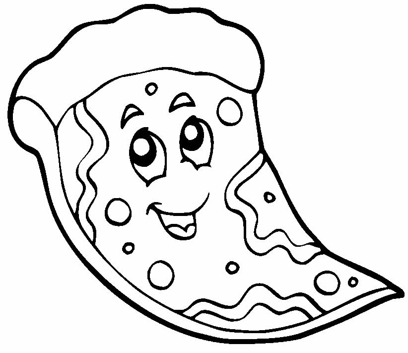 desenhos de pizza para colorir 800