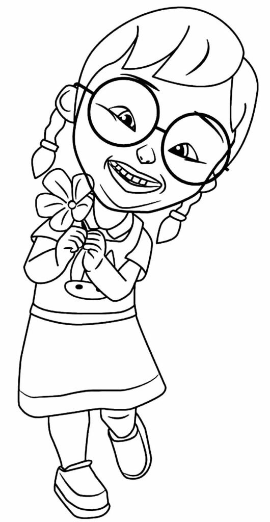 desenhos de red para colorir 18