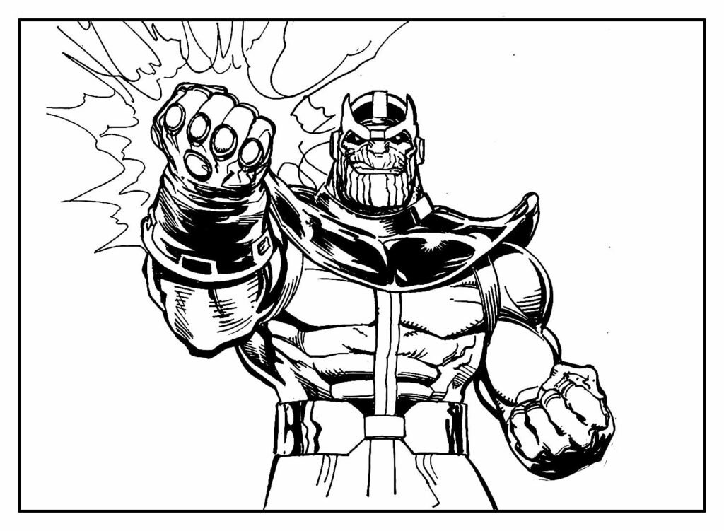 desenhos de thanos para colorir 12 1
