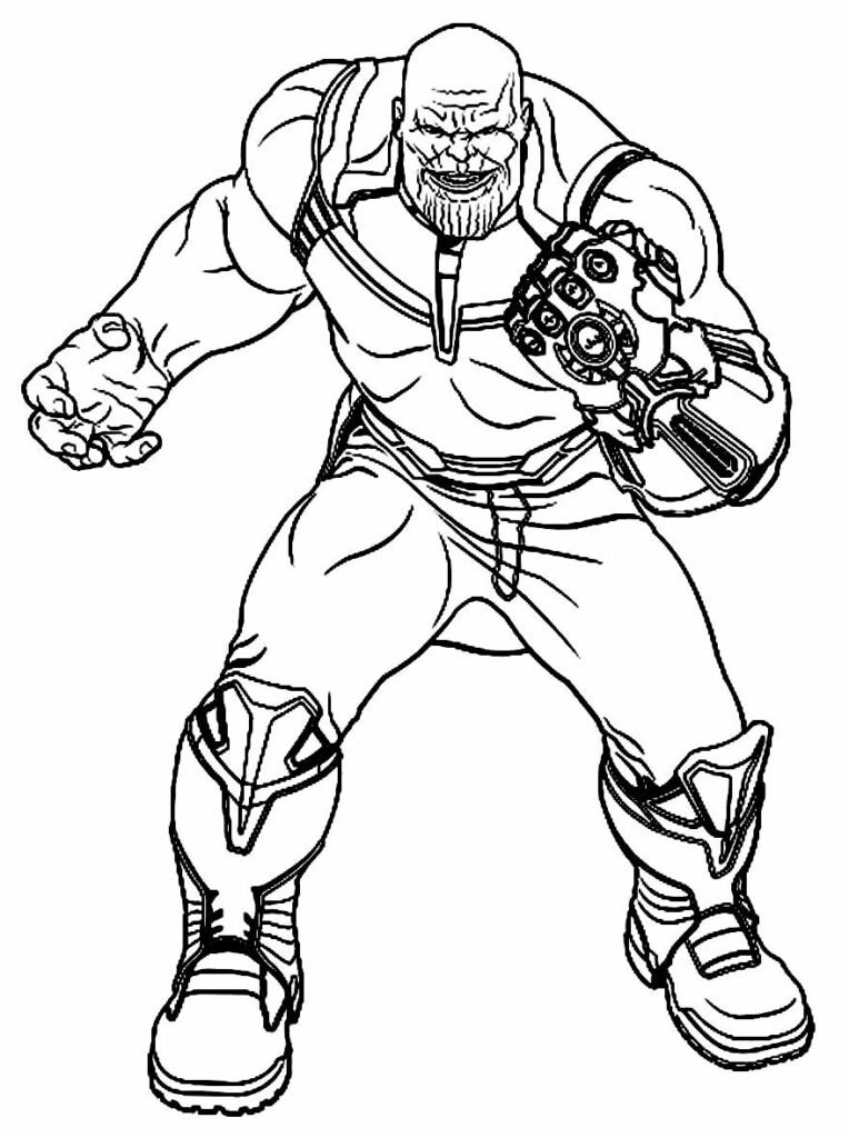 desenhos de thanos para colorir 20