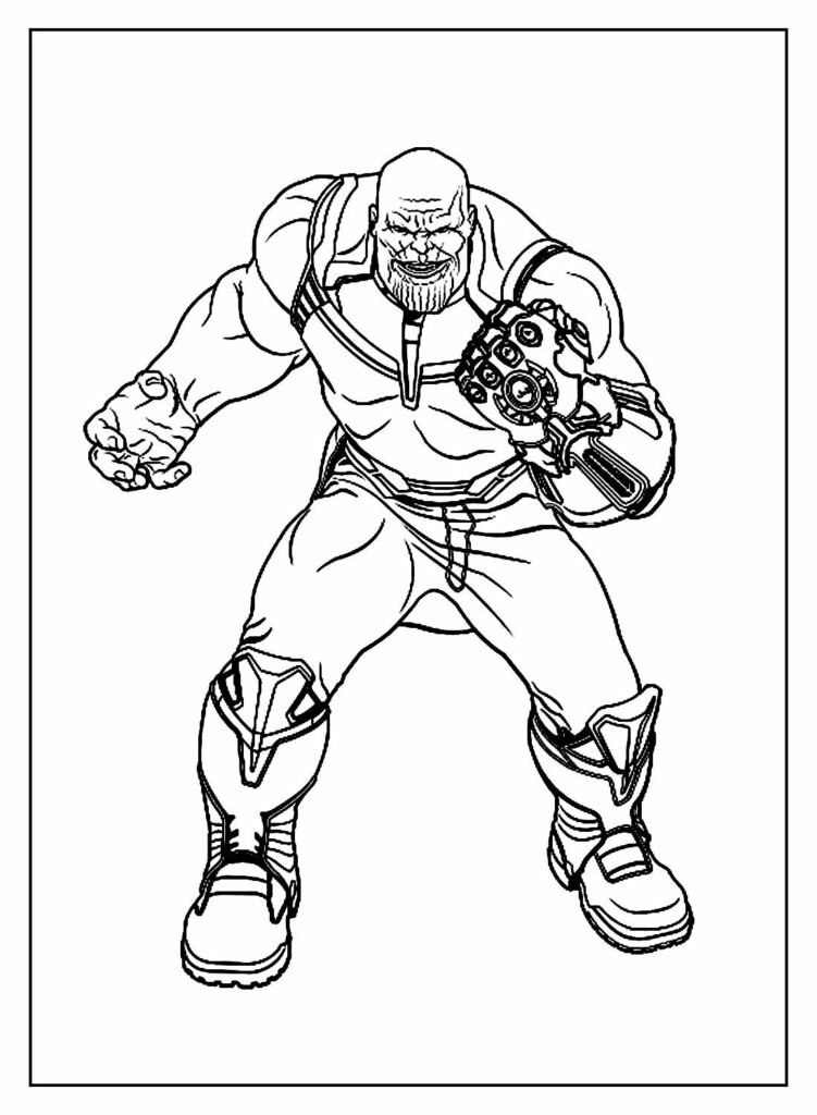 desenhos de thanos para colorir 21