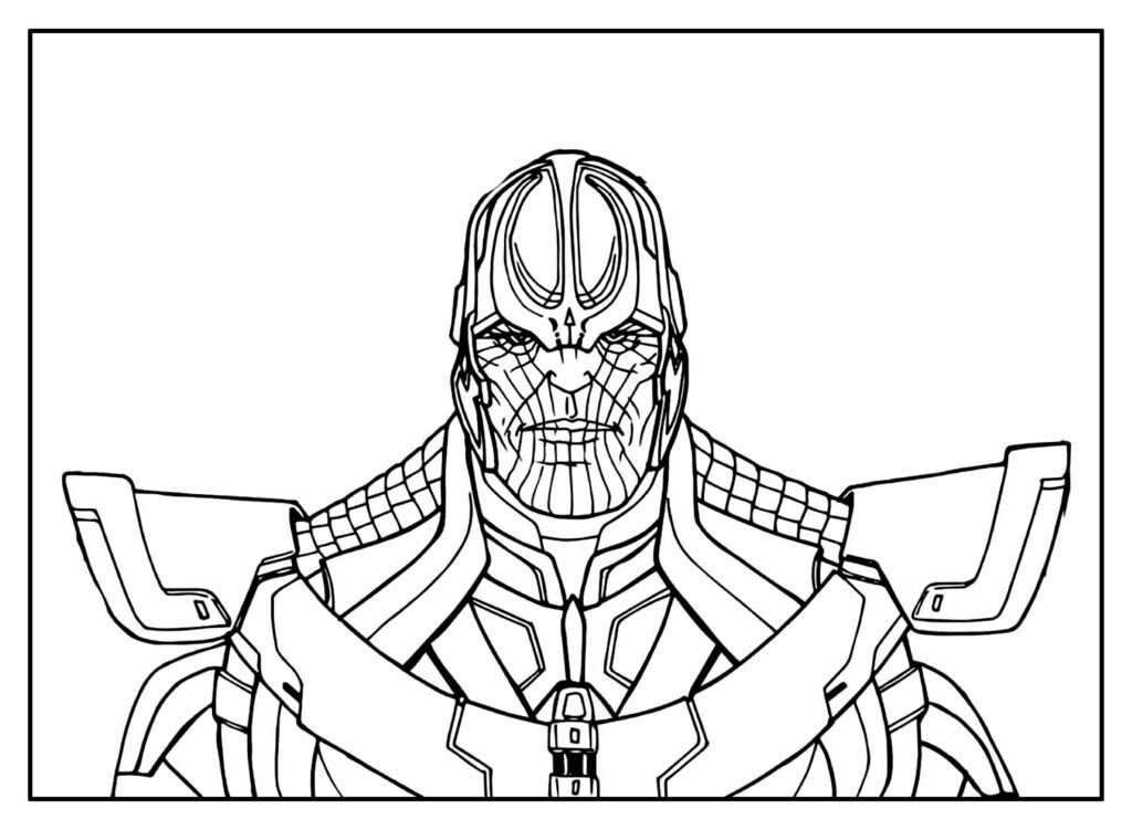 desenhos de thanos para colorir 23