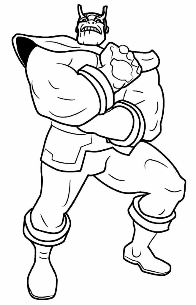 desenhos de thanos para colorir 26