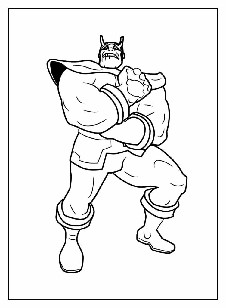 desenhos de thanos para colorir 27