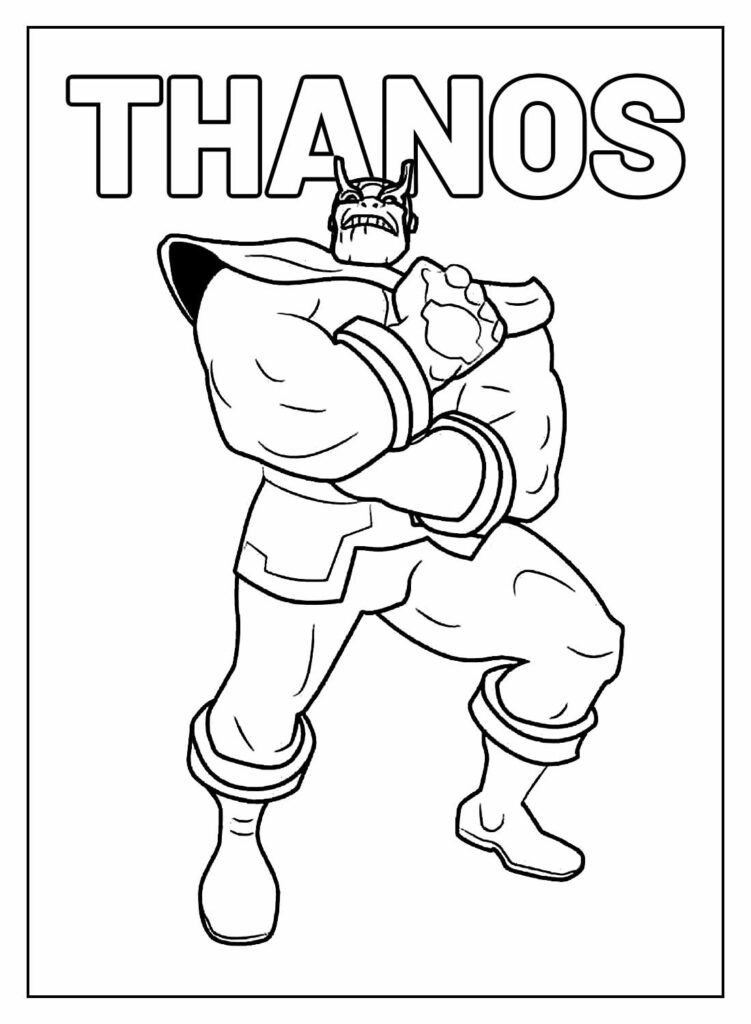 desenhos de thanos para colorir 28