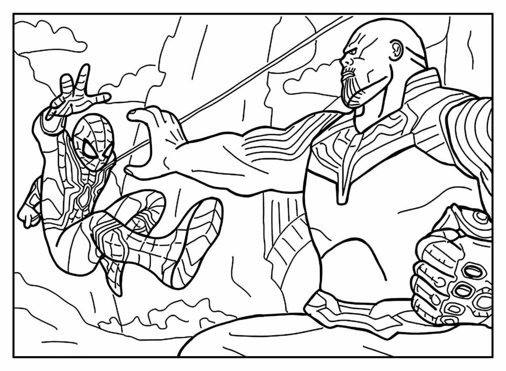desenhos de thanos para colorir 32