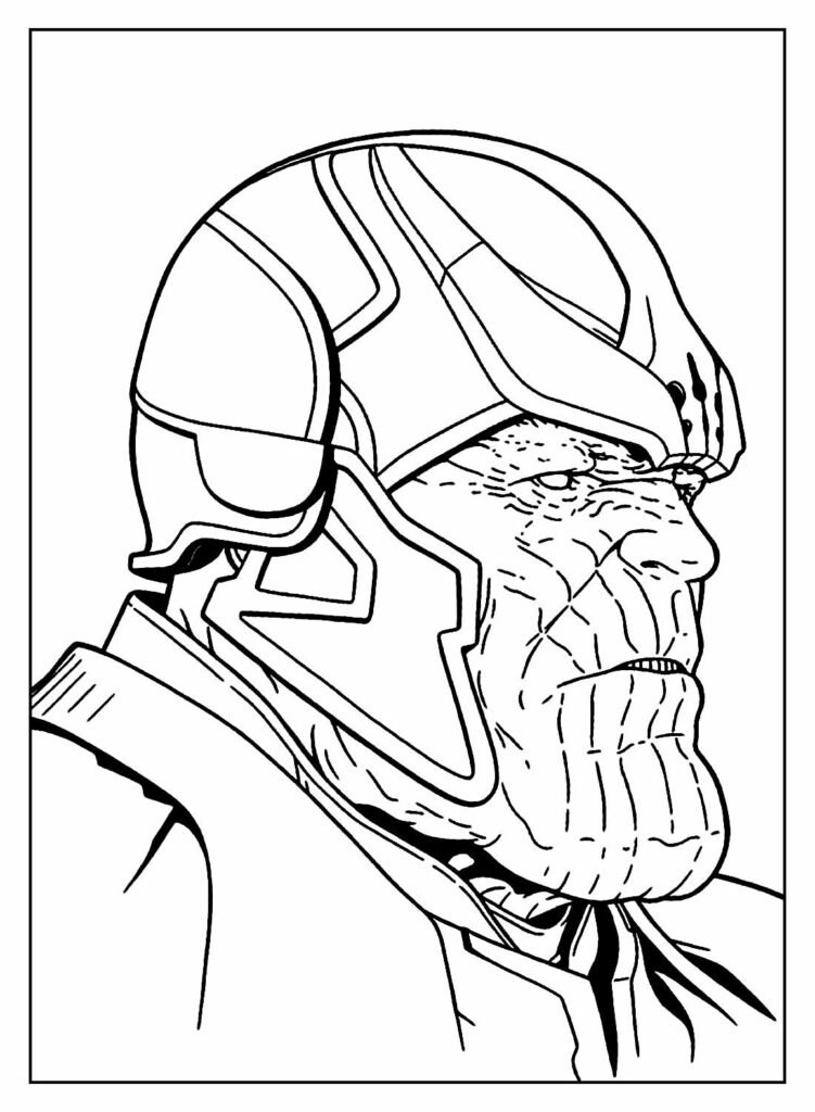 desenhos de thanos para colorir 35