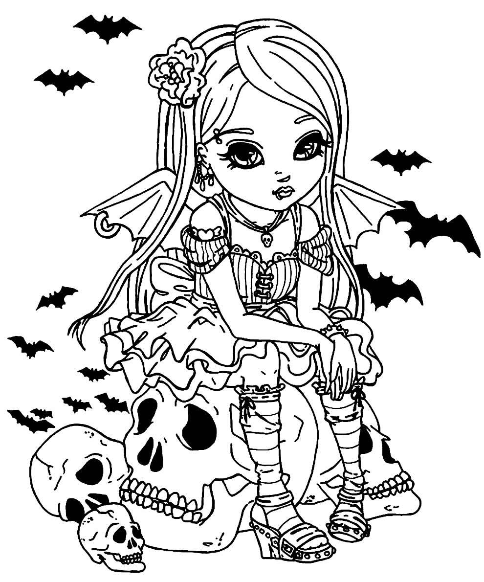 Desenhos de Vampiro para Colorir e Imprimir - Aprender a Desenhar