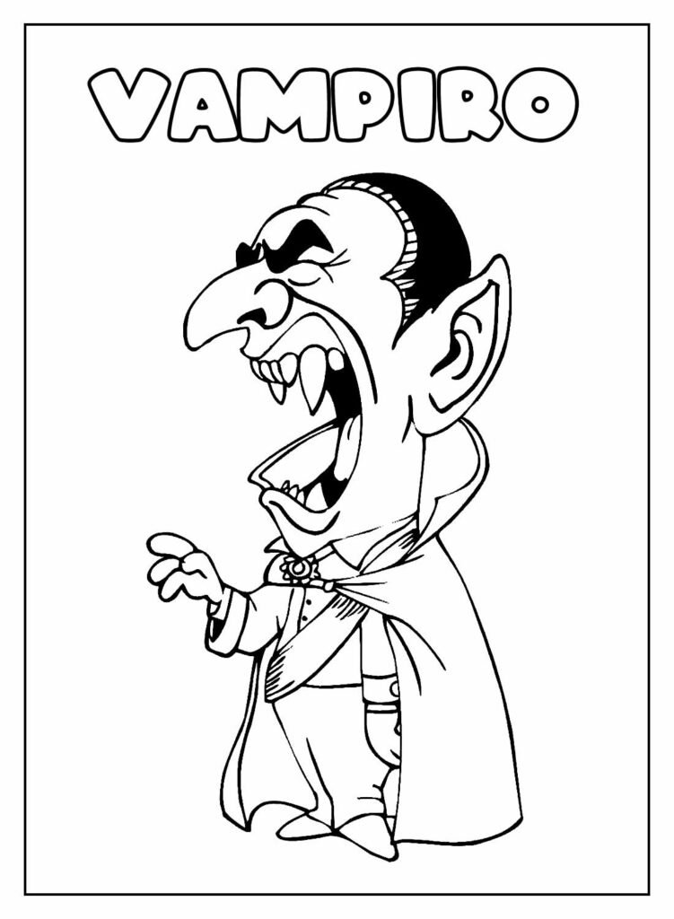desenhos de vampiro para colorir 40