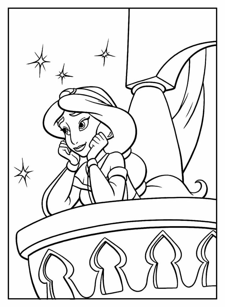 desenhos do aladdin para colorir 19