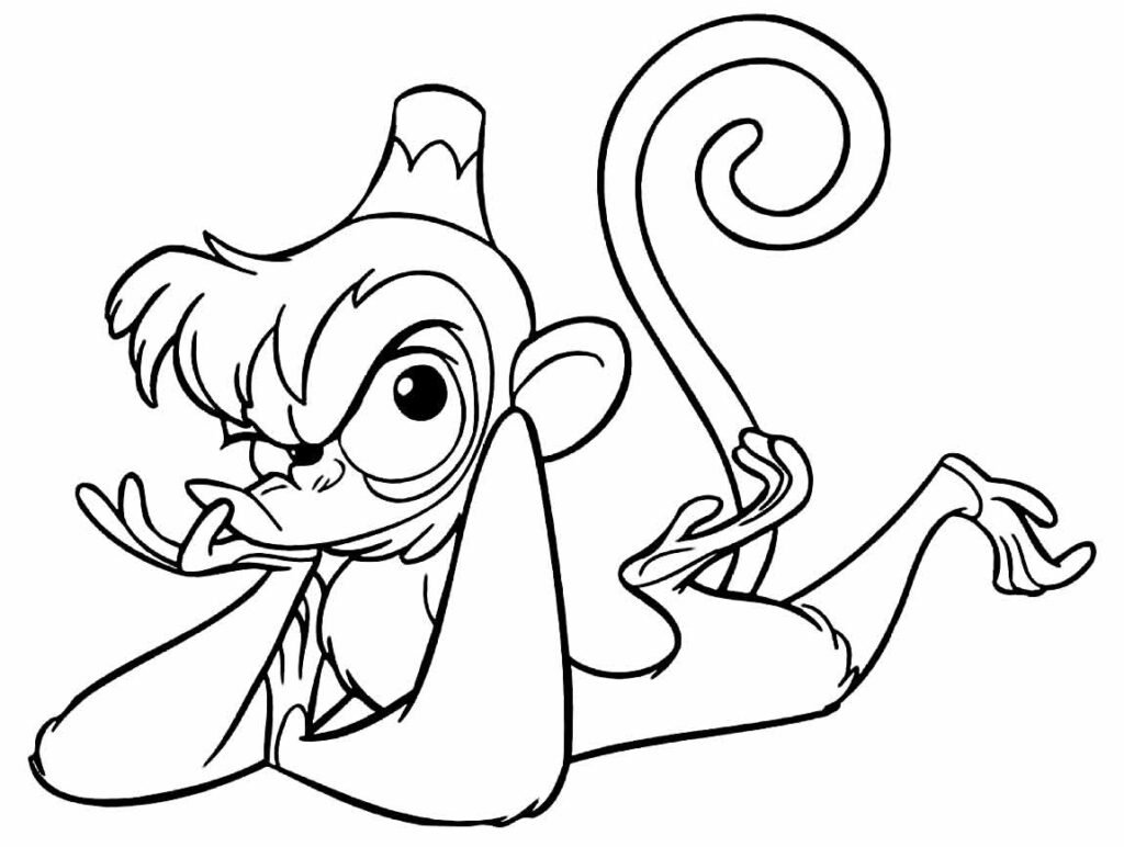 desenhos do aladdin para colorir 30