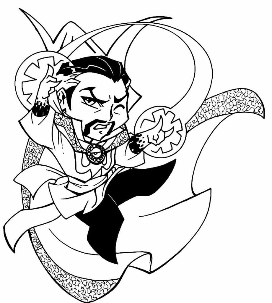 desenhos do doutor estranho para colorir 11 desenhos do doutor estranho para colorir 11