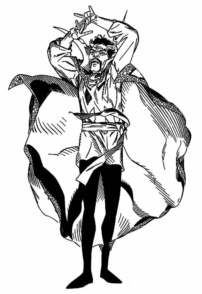 desenhos do doutor estranho para colorir 19 desenhos do doutor estranho para colorir 19