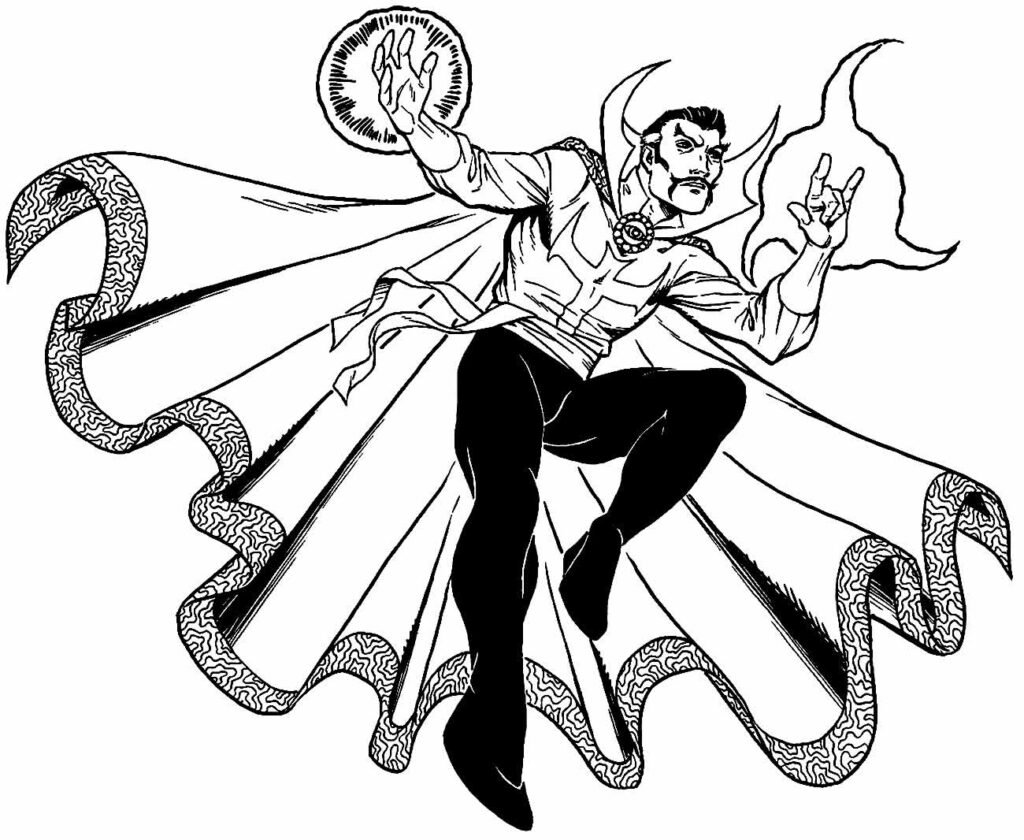 desenhos do doutor estranho para colorir 29 desenhos do doutor estranho para colorir 29