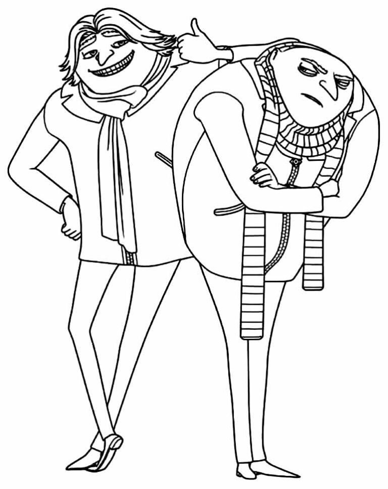 Desenhos do Meu Malvado Favorito para Colorir e Imprimir - Aprender a ...