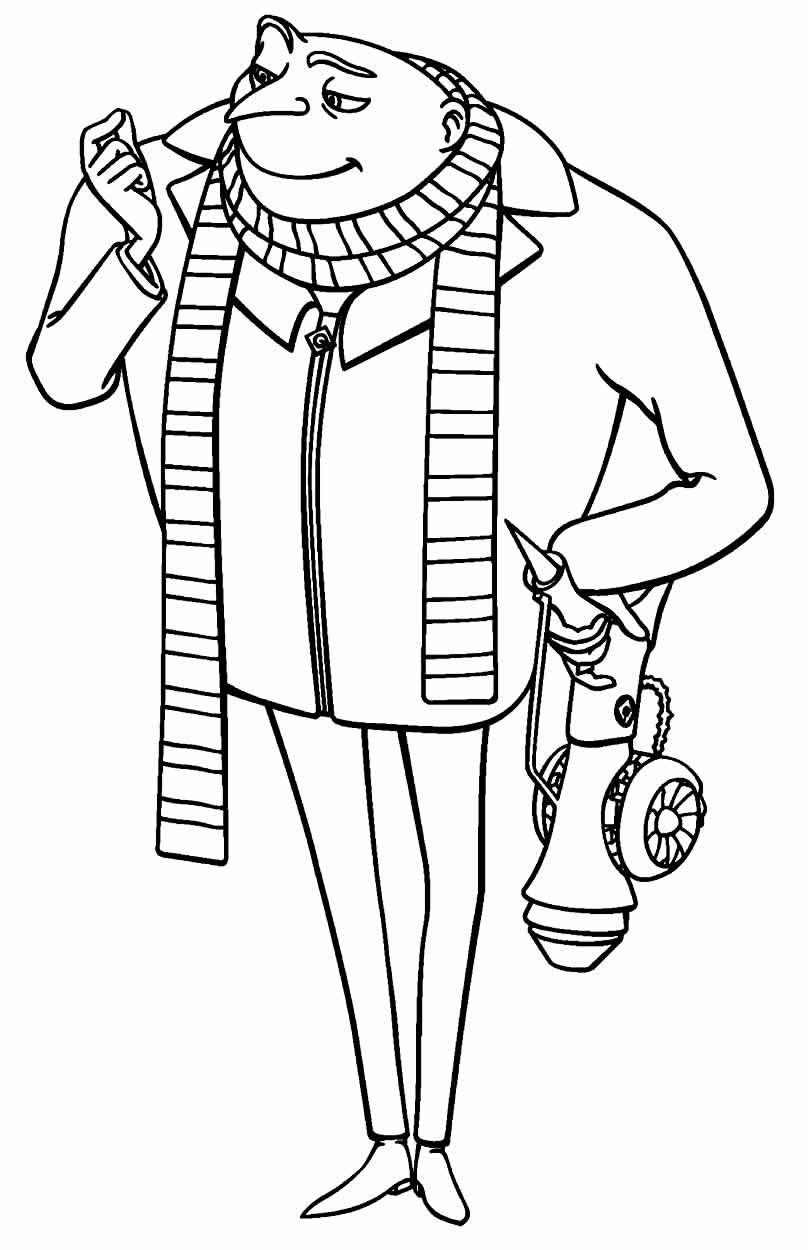 Desenhos do Meu Malvado Favorito para Colorir e Imprimir - Aprender a ...