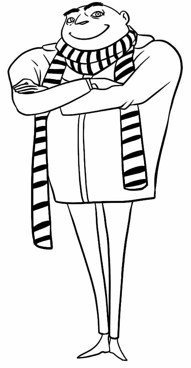 Desenhos do Meu Malvado Favorito para Colorir e Imprimir - Aprender a ...