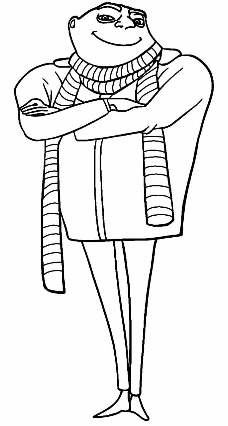 Desenhos do Meu Malvado Favorito para Colorir e Imprimir - Aprender a ...