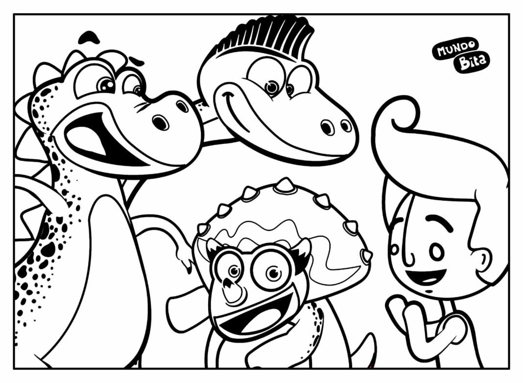 Desenhos do Mundo Bita para Colorir e Imprimir - Aprender a Desenhar