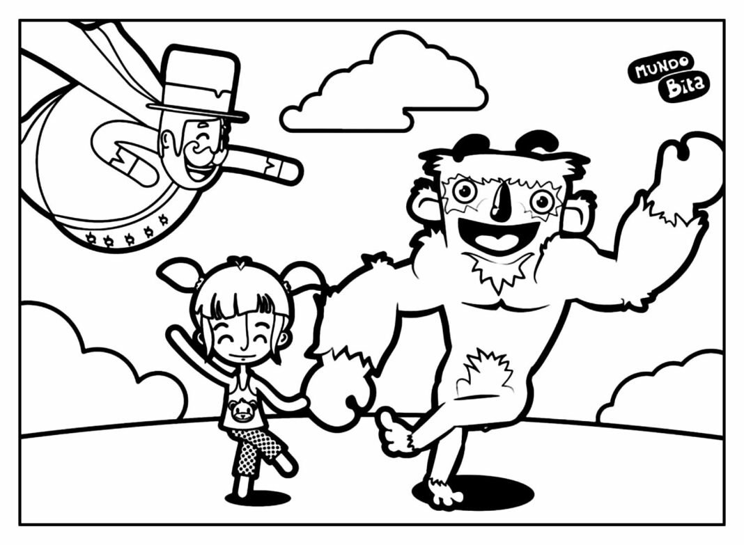 Desenhos do Mundo Bita para Colorir e Imprimir - Aprender a Desenhar