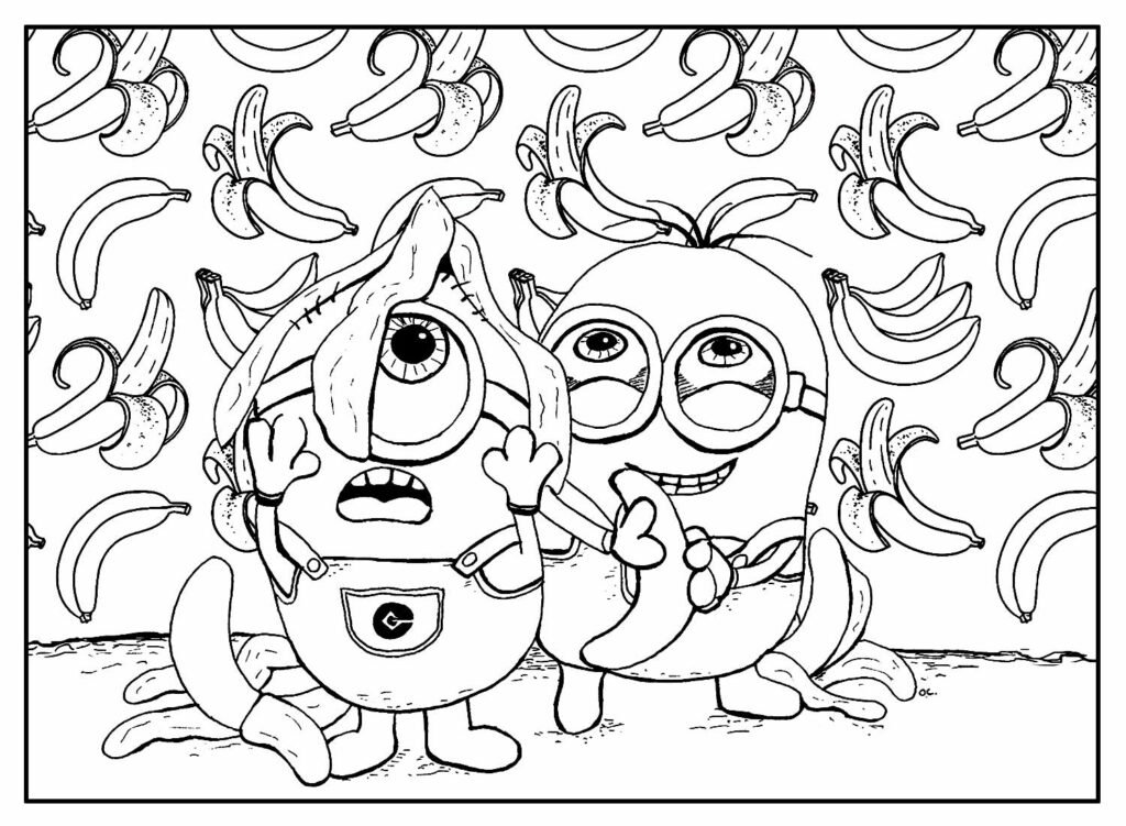 desenhos dos minions para colorir 22