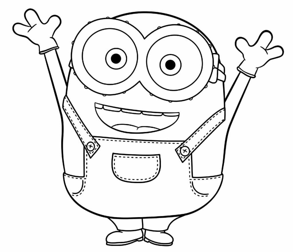 desenhos dos minions para colorir 28 desenhos dos minions para colorir 28