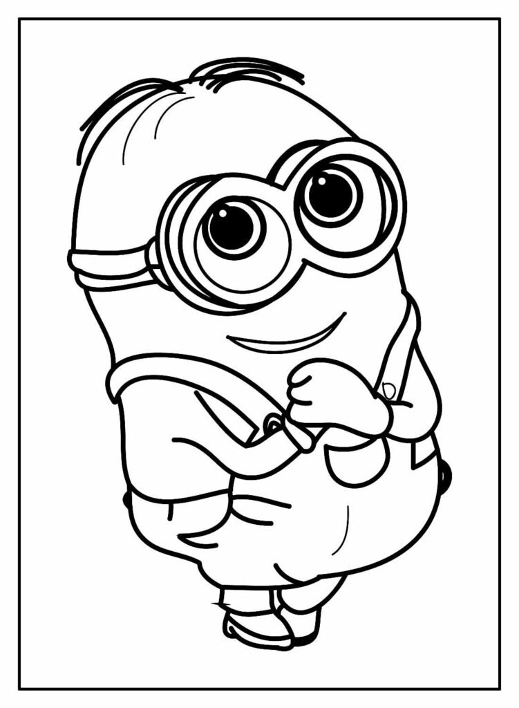 desenhos dos minions para colorir 36