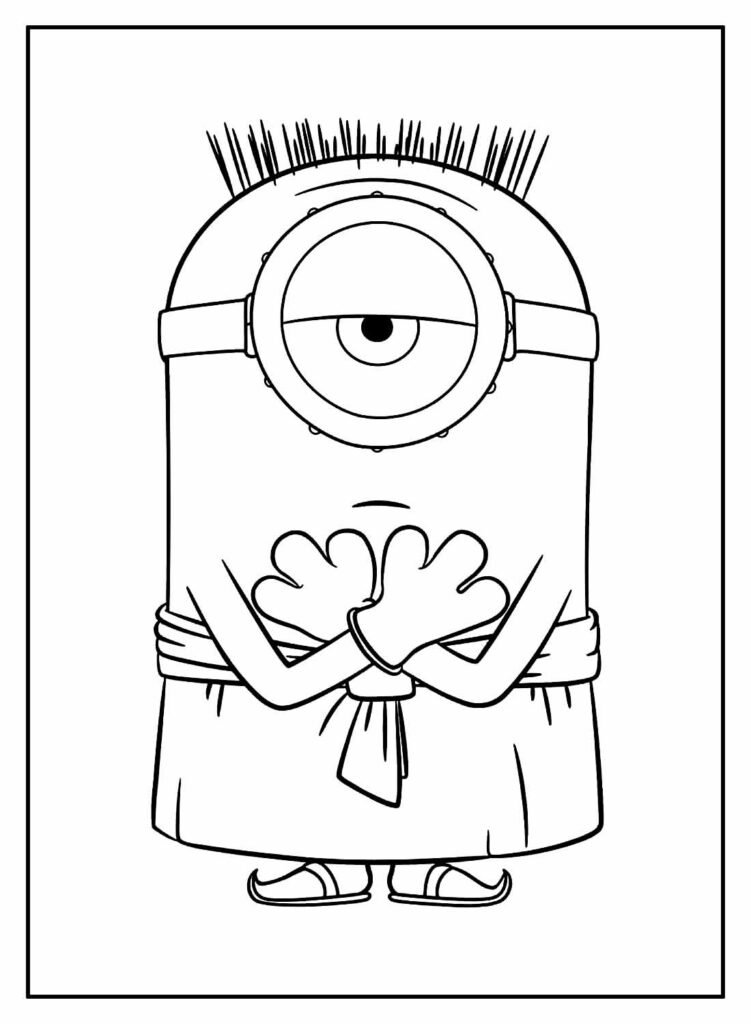 desenhos dos minions para colorir 38