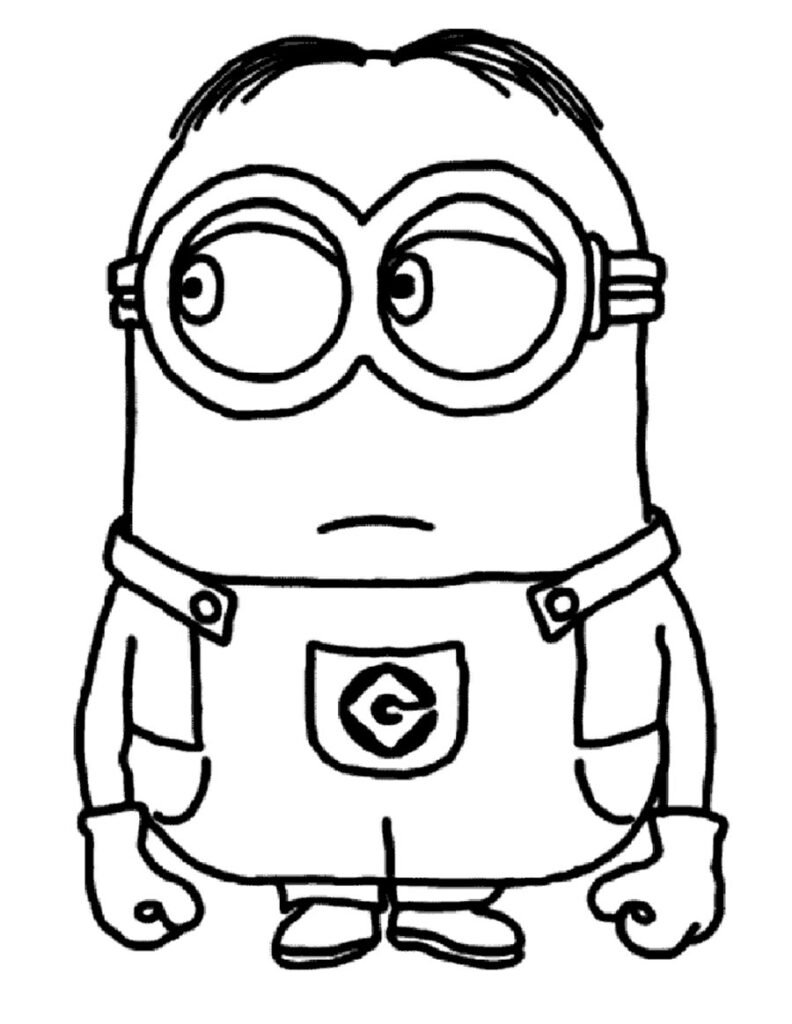 desenhos dos minions para colorir 400