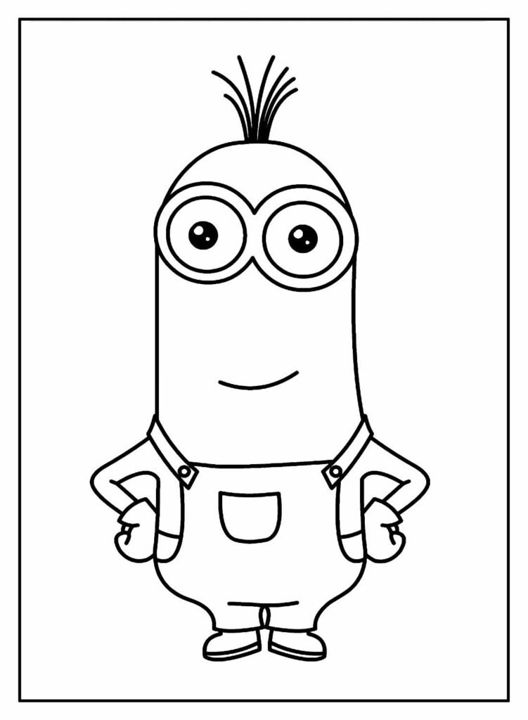 desenhos dos minions para colorir 41