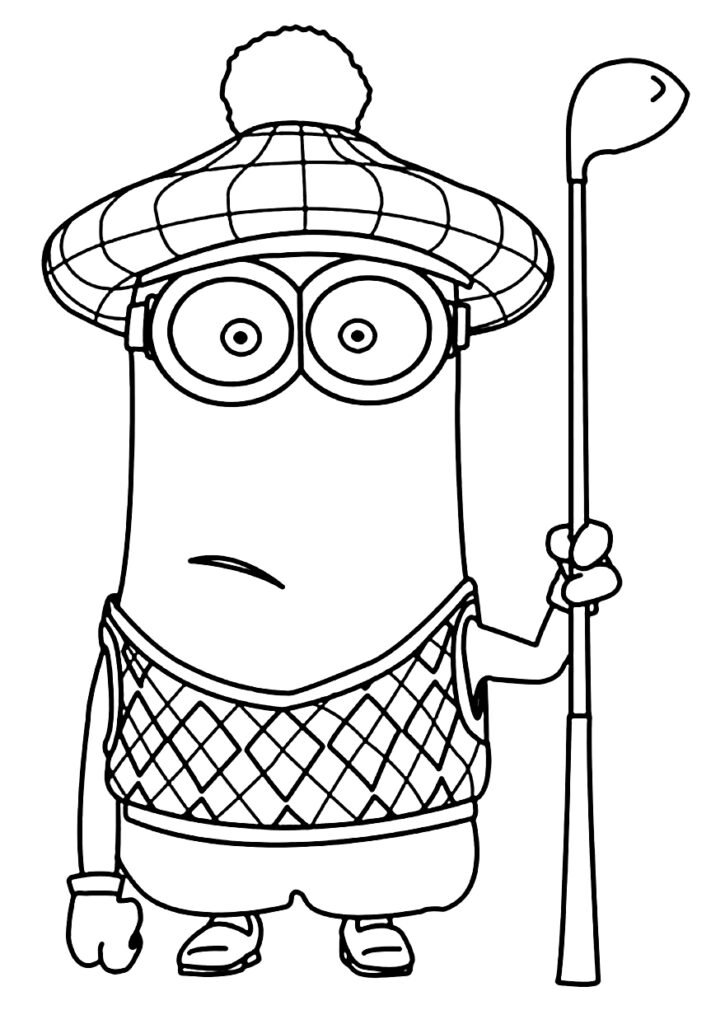 desenhos dos minions para colorir 49