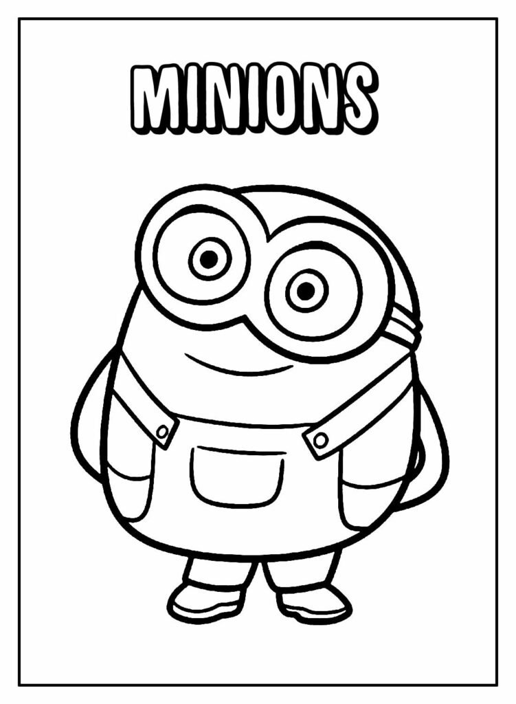 desenhos dos minions para colorir 54