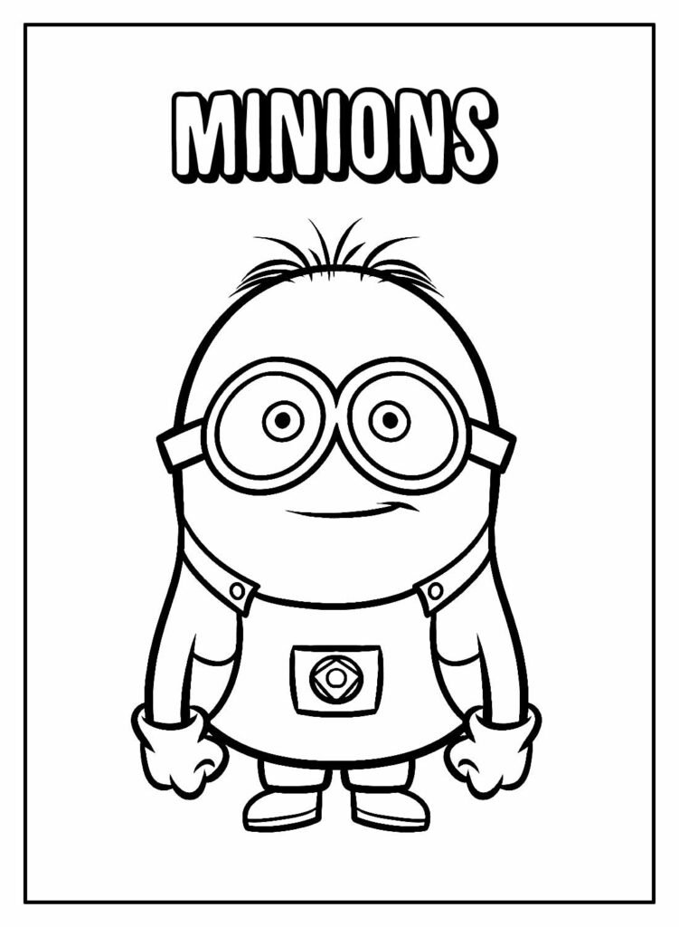 desenhos dos minions para colorir 55