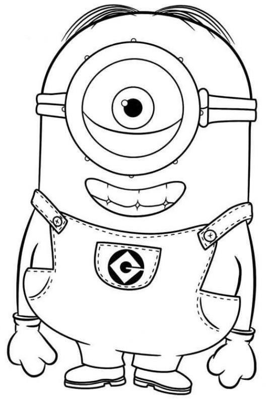 desenhos dos minions para colorir 900