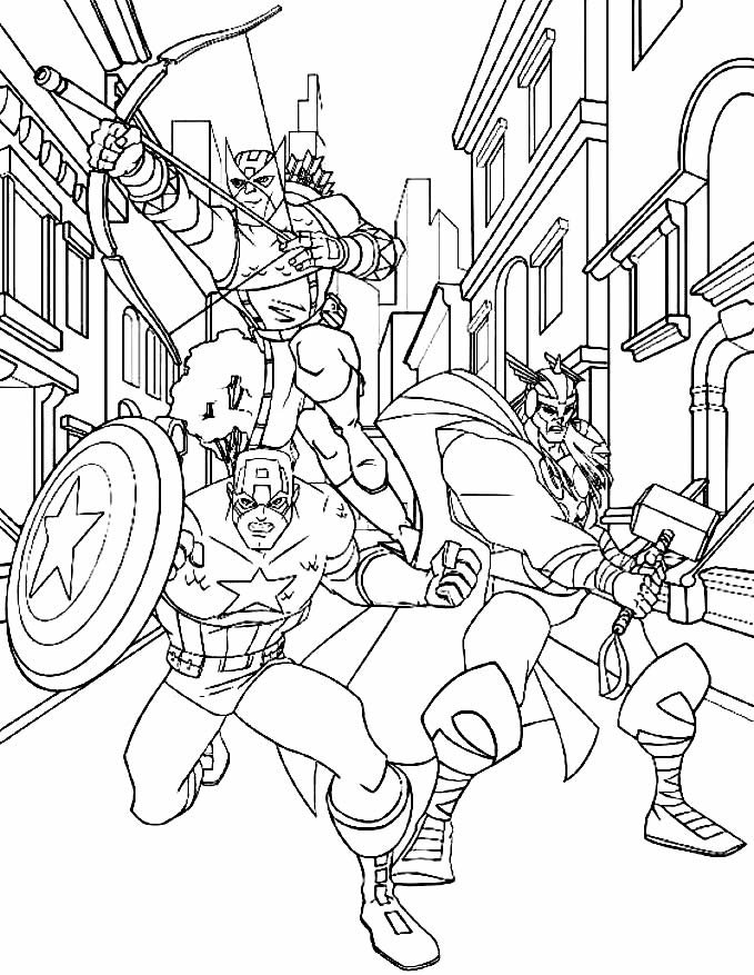 desenhos dos vingadores 11