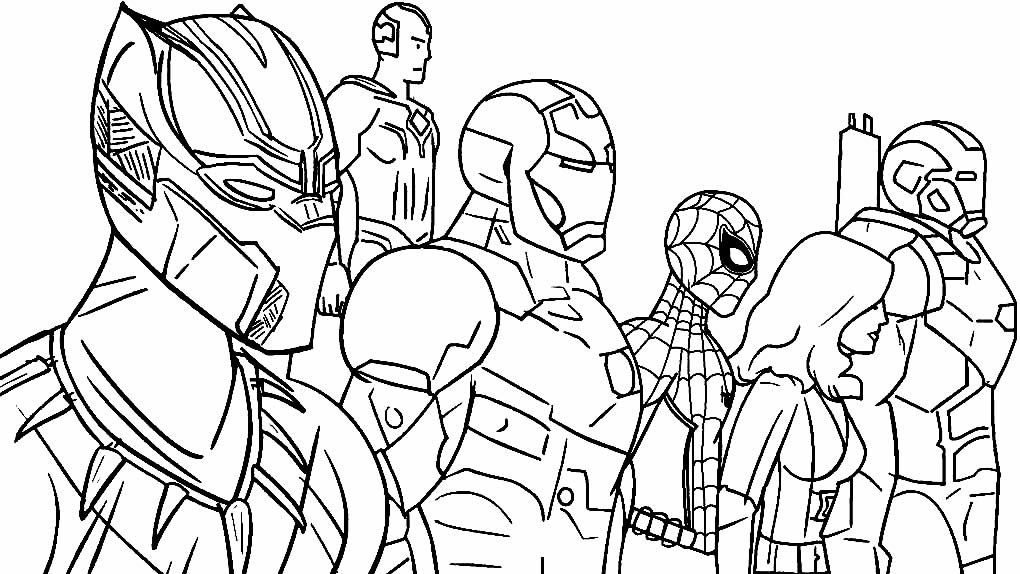 desenhos dos vingadores 9