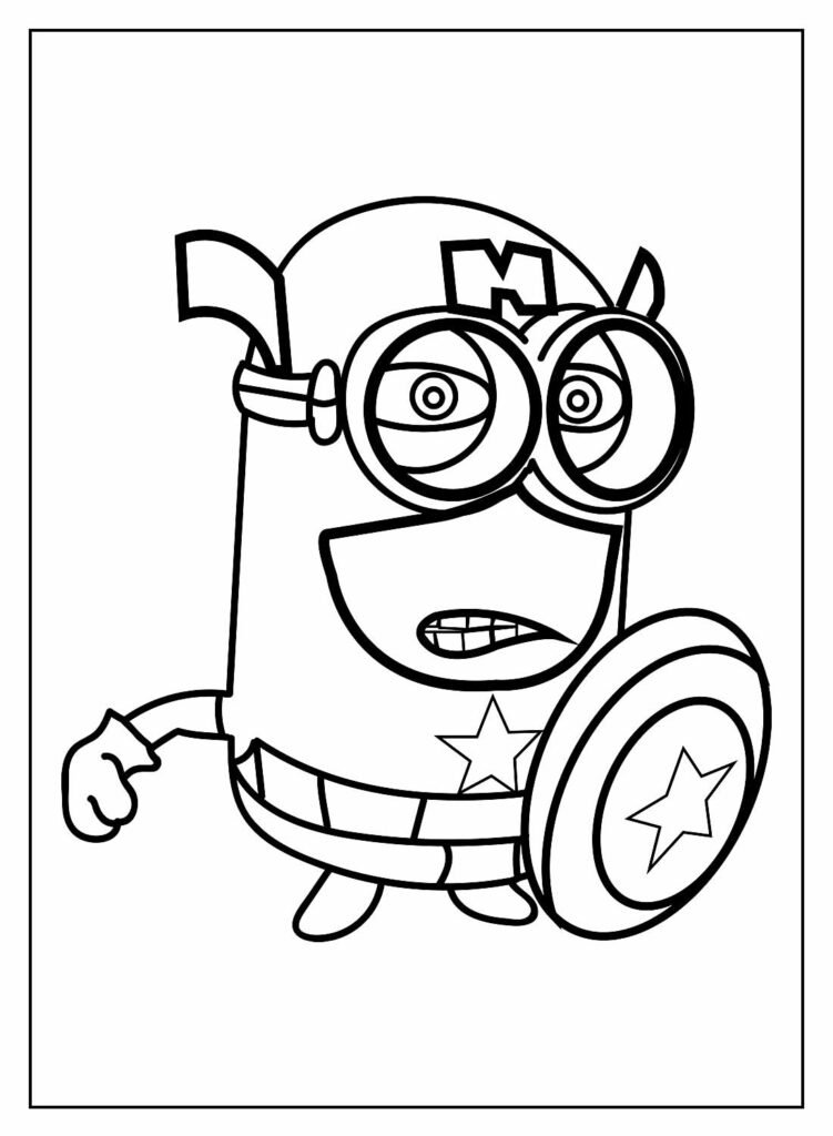 desenhos minions 1