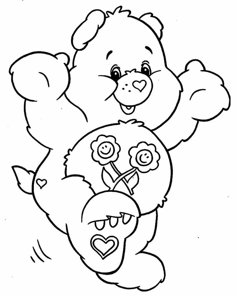 desenhos para colorir dos ursinhos carinhosos 44