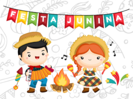 Desenhos de São João e Festa Junina para Colorir e Imprimir desenhos sao joao festa junina para colorir