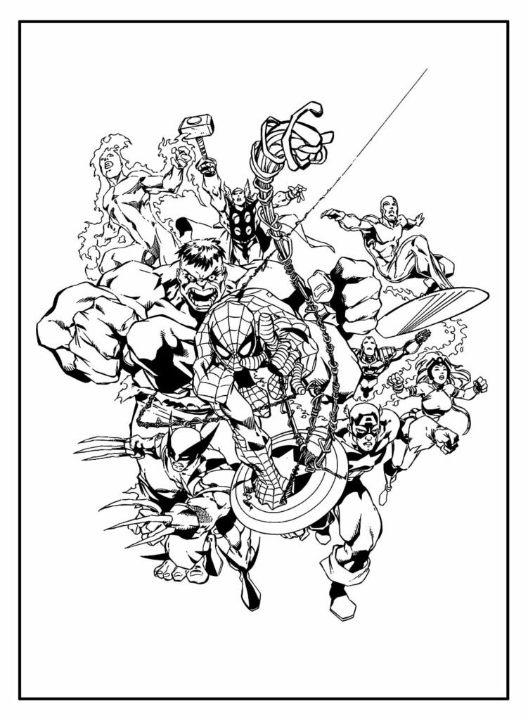 desenhos vingadores 5