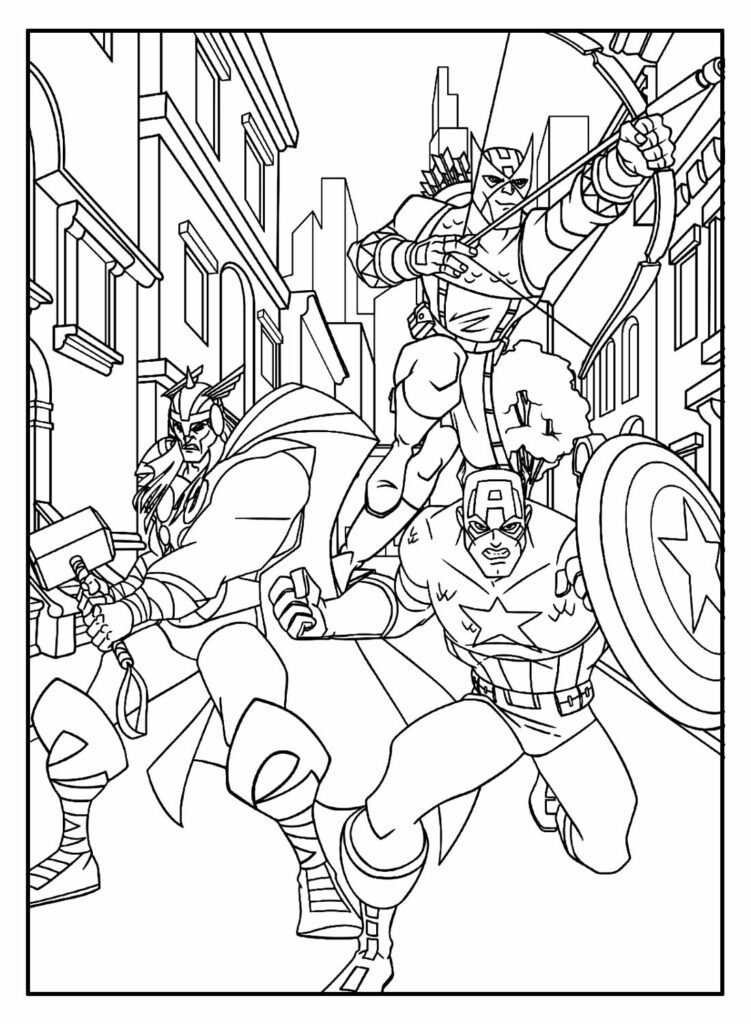 desenhos vingadores 7