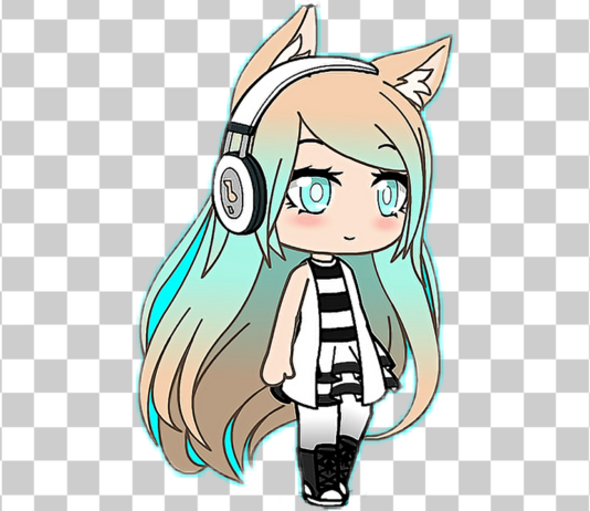 Desenhos de Gacha Life para Colorir e Imprimir gacha life para colorir