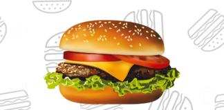 Desenhos de Hambúrguer para Colorir e Imprimir hamburguer para colorir