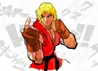 ken do street fighter para colorir