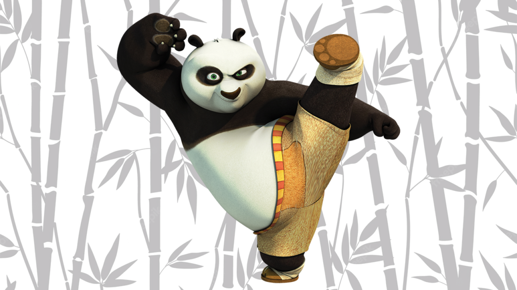 kung fu panda colorir