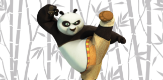 kung fu panda colorir