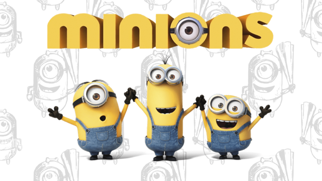 minions para colorir