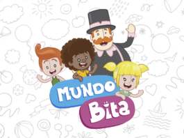 mundo bita para colorir